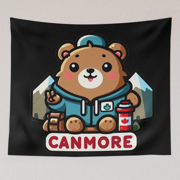 Item preview, Adorable Canmore Bear - Cute designed and sold by Shtex.