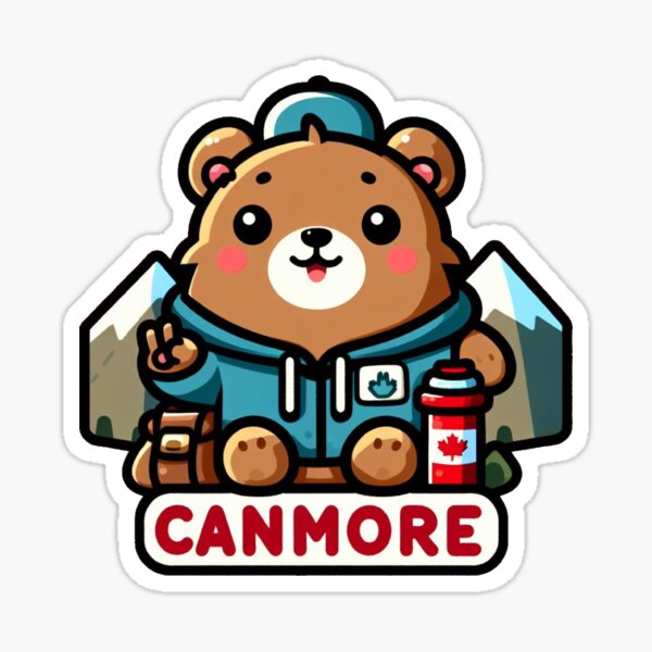 Item preview, Adorable Canmore Bear - Cute designed and sold by Shtex.