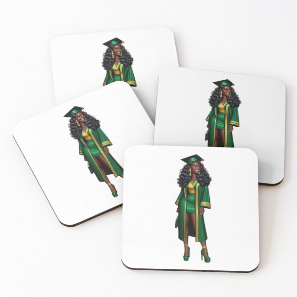 Item preview, Graduation Highschool Black Woman, Graduating Girl, Highschool Graduate, College Senior, Black Girl Graduating. designed and sold by gabrielakrall.