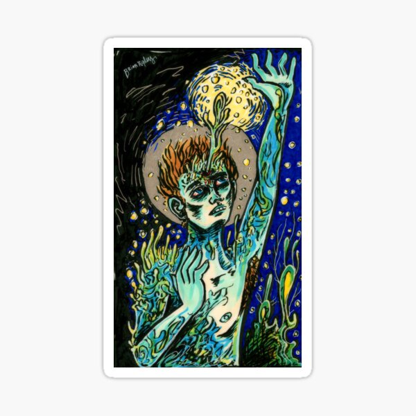 cordyceps saint Sticker