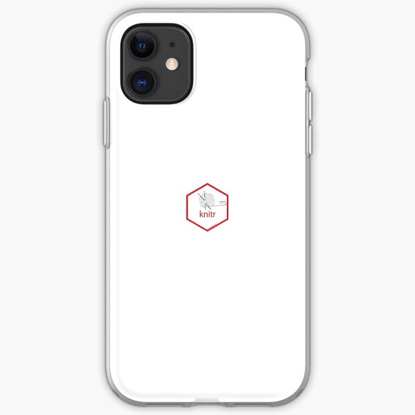 R Knitr Logo iPhone Soft Case