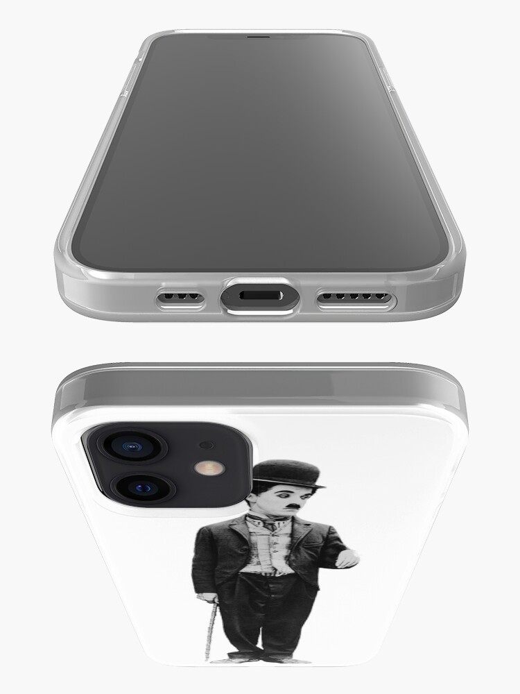 Vista alternativa de Funda y vinilo para iPhone Charlie Chaplin