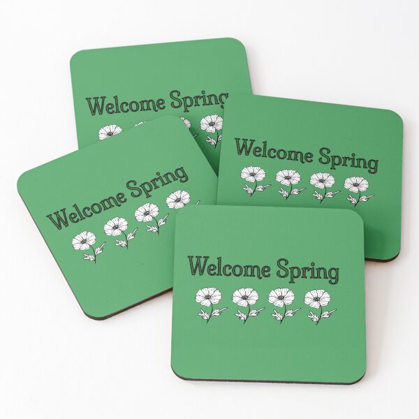 Item preview, Welcome Spring designed and sold by Essafi  ⭐️⭐️⭐️⭐️⭐️⭐️.
