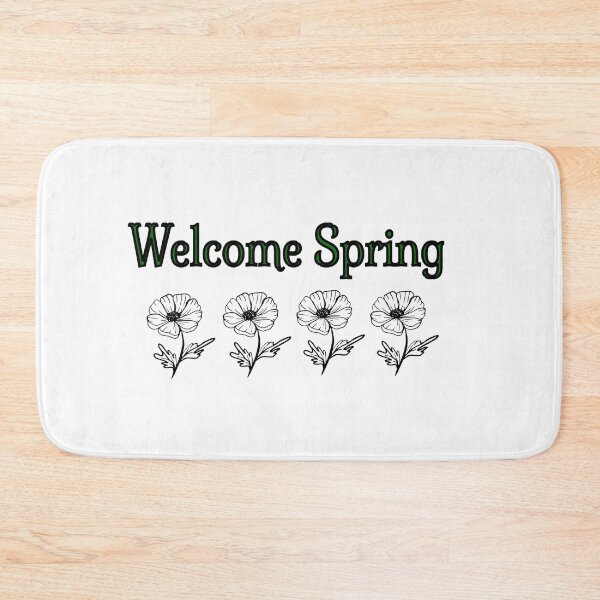 Item preview, Welcome Spring designed and sold by Essafi  ⭐️⭐️⭐️⭐️⭐️⭐️.