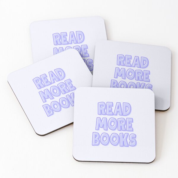 Item preview, Read more books - Blue bookish aesthetic designed and sold by Neadoodles.