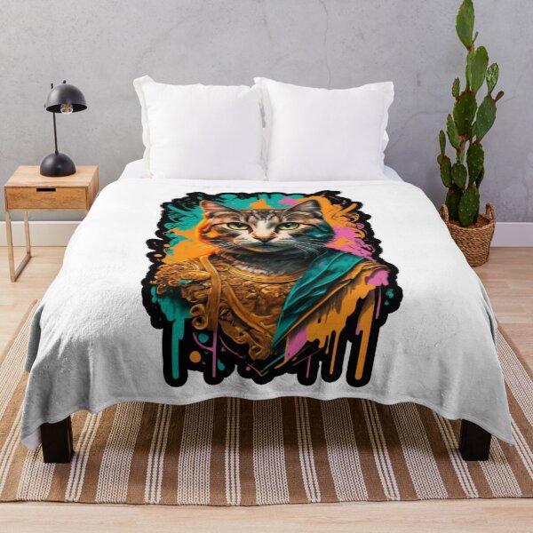 Item preview, Philosopher Emperor Cat designed and sold by PatronesKawai.