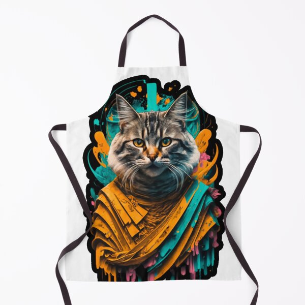 Item preview, Philosopher Emperor Cat designed and sold by PatronesKawai.