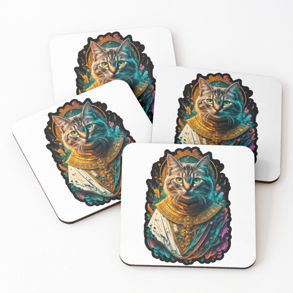 Item preview, Philosopher Emperor Cat designed and sold by PatronesKawai.