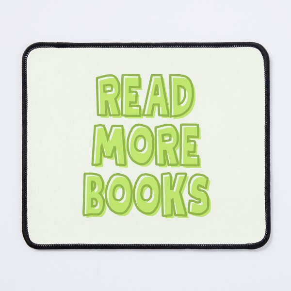 Item preview, Read more books - Green bookish aesthetic designed and sold by Neadoodles.