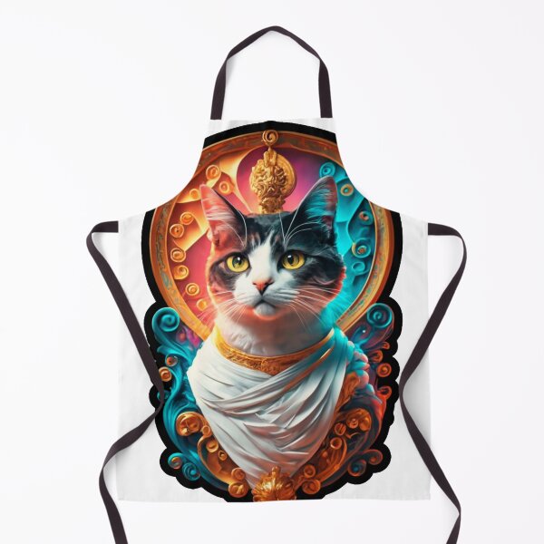 Item preview, Philosopher Emperor Cat designed and sold by PatronesKawai.