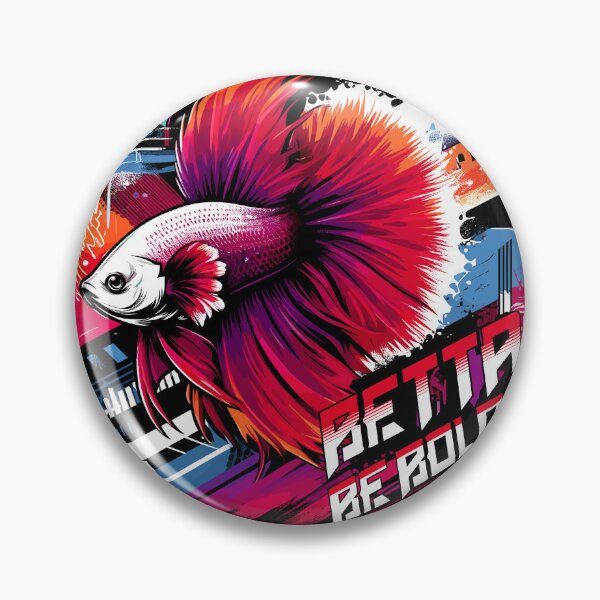 Item preview, Streatwear Style Betta, Urban Style Fighting Fish designed and sold by FinFriends.