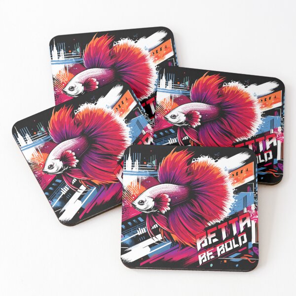 Item preview, Streatwear Style Betta, Urban Style Fighting Fish designed and sold by FinFriends.