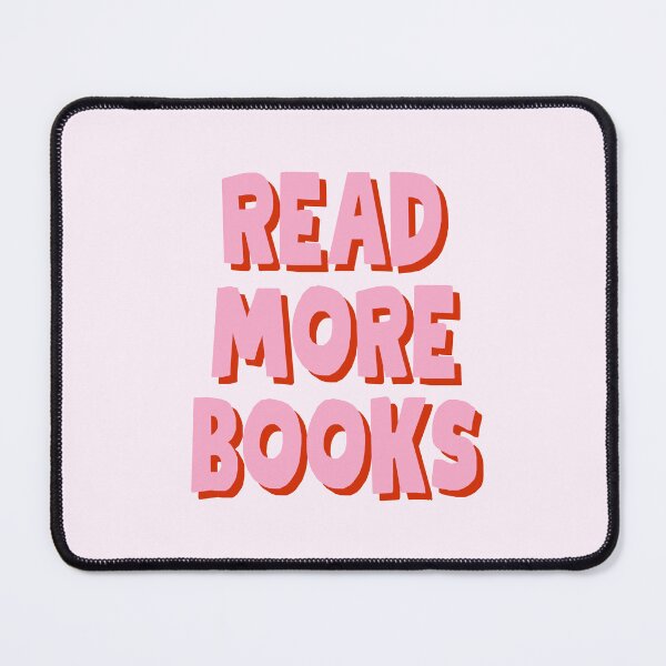 Item preview, Read more books - Pink bookish aesthetic designed and sold by Neadoodles.