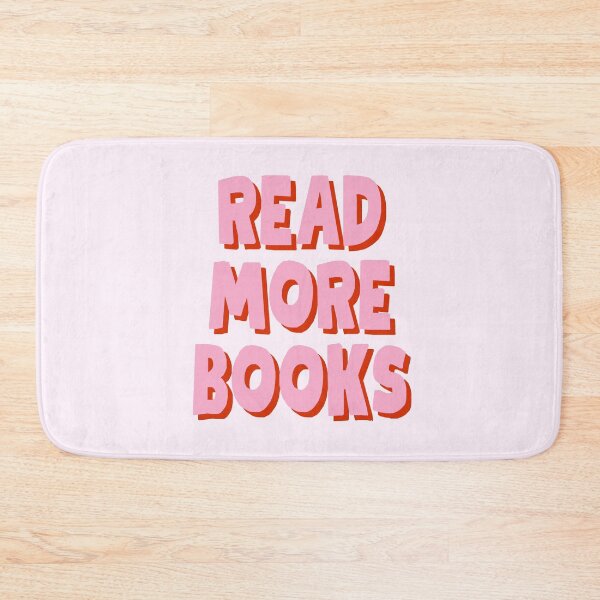 Item preview, Read more books - Pink bookish aesthetic designed and sold by Neadoodles.