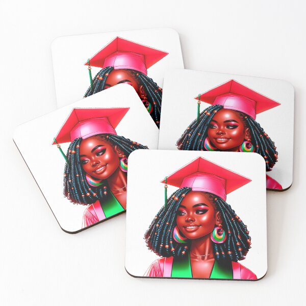 Item preview, Graduating Highschool Black Girl, Graduating Girl, Highschool Graduate, College Senior, Black Girl Graduating. designed and sold by gabrielakrall.