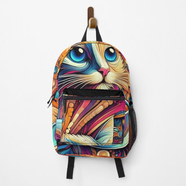 Item preview, Cat & Coffee Dynamic Abstract designed and sold by SilverLook48.