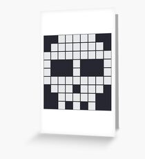 Skull Greeting Card