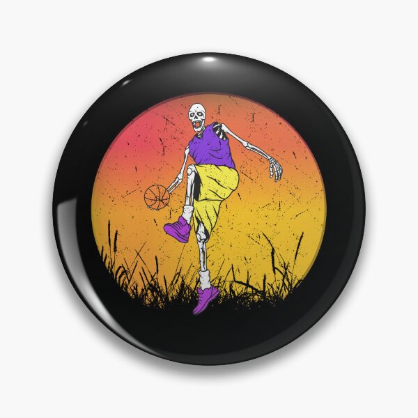 Item preview, Basketball Skeleton Sunset designed and sold by franktact.