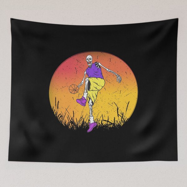 Item preview, Basketball Skeleton Sunset designed and sold by franktact.