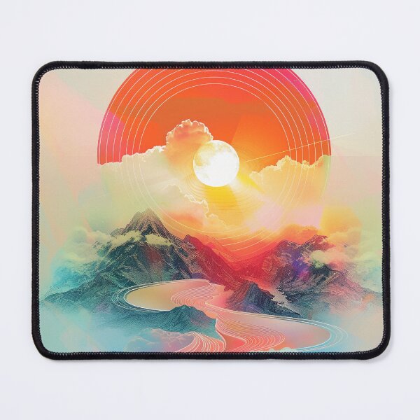 Item preview, Colorful Double Exposure Art designed and sold by aweartome.