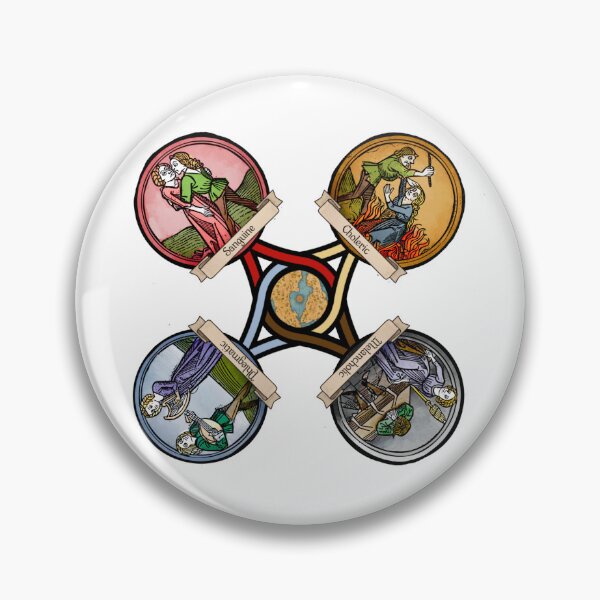 Item preview, Four Medieval Humors designed and sold by Lliamese.