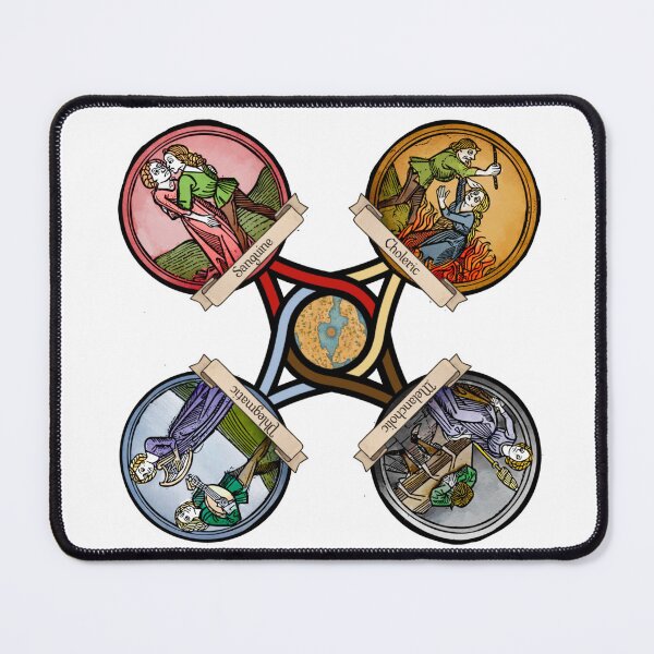 Item preview, Four Medieval Humors designed and sold by Lliamese.