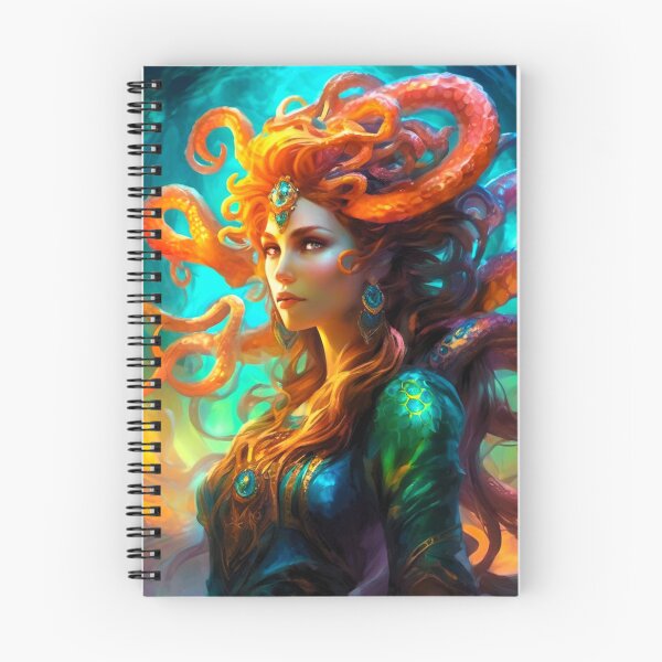 Item preview, the gorgon with its tentacles designed and sold by janjacbu.