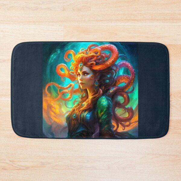 Item preview, the gorgon with its tentacles designed and sold by janjacbu.