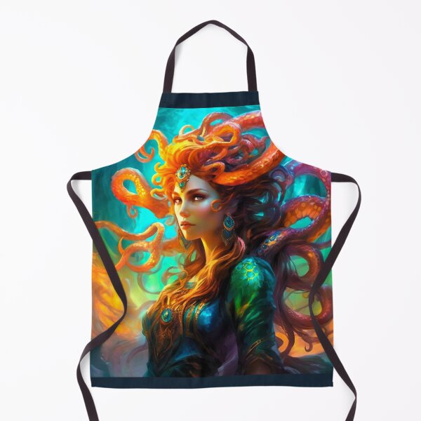 Item preview, the gorgon with its tentacles designed and sold by janjacbu.