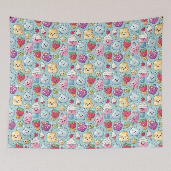 Item preview, Kawaii Cute Ice Cream Friends designed and sold by Tincanninja.