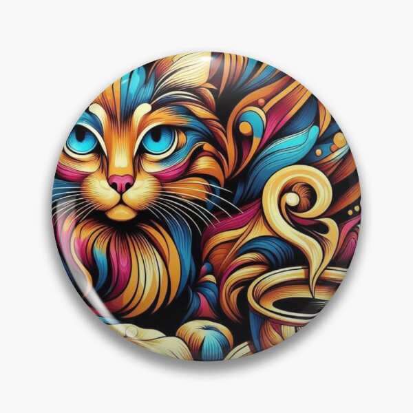 Item preview, Cat & Coffee designed and sold by SilverLook48.