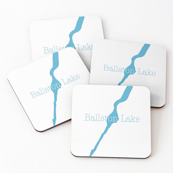Item preview, Lago Ballston azul y blanco designed and sold by Ideas-BYDESiGN.