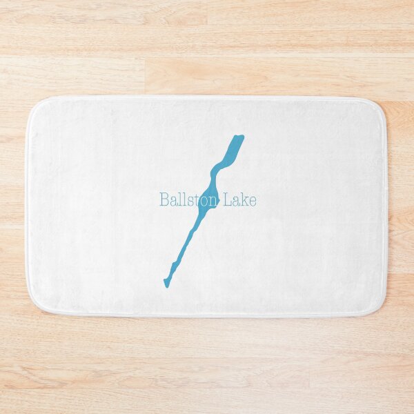 Item preview, Ballston Lake blue and white designed and sold by Ideas-BYDESiGN.