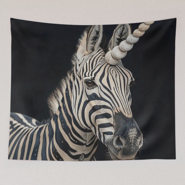 Item preview, Zebracorn: Zebra with a unicorn horn  designed and sold by Brendon987.