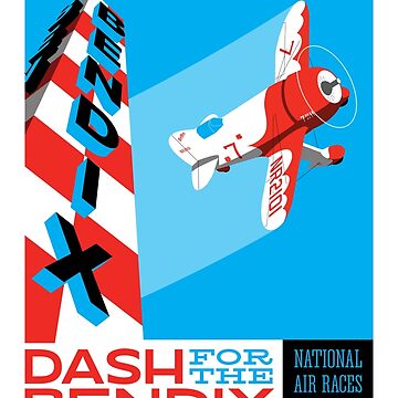 Artwork thumbnail, Vintage Bendix Trophy Race by Aeronautdesign