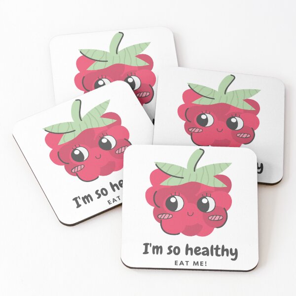 Item preview, I Am So Healthy Eat Me Cute Red Raspberry Healthy Natural Food Sweet Fruit designed and sold by Cr320.