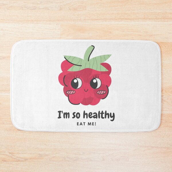 Item preview, I Am So Healthy Eat Me Cute Red Raspberry Healthy Natural Food Sweet Fruit designed and sold by Cr320.