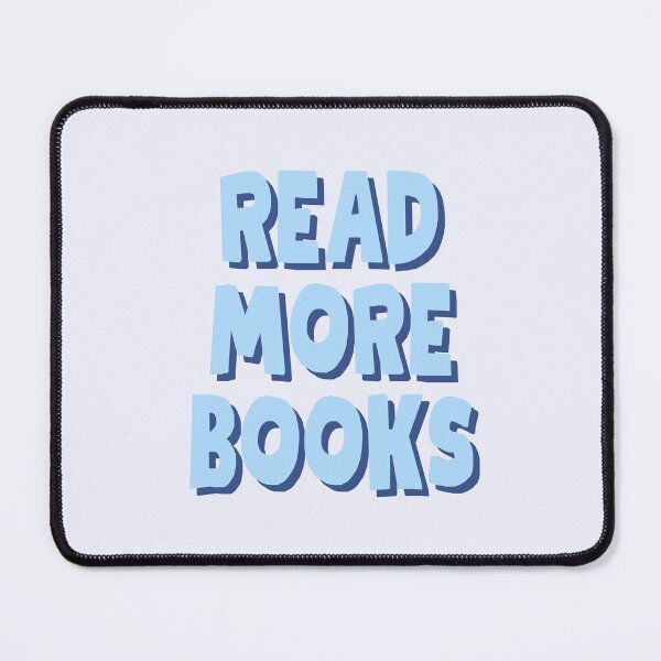 Item preview, Read more books - Blue bookish aesthetic designed and sold by Neadoodles.