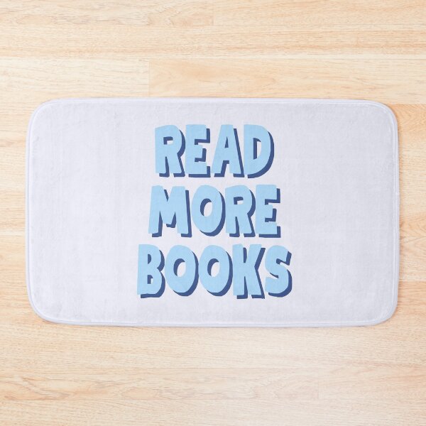 Item preview, Read more books - Blue bookish aesthetic designed and sold by Neadoodles.
