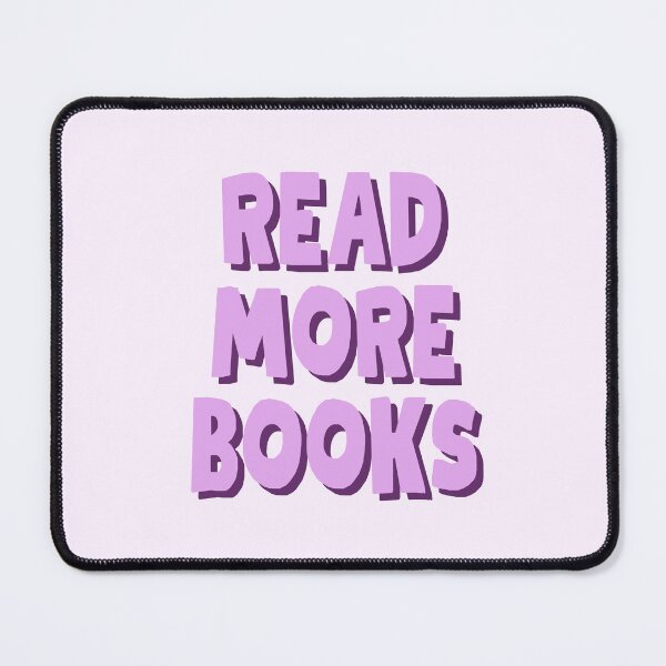 Item preview, Read more books - Purple bookish aesthetic designed and sold by Neadoodles.