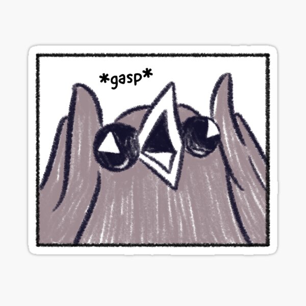 Shocked Bird - Traffic Wizard Sticker