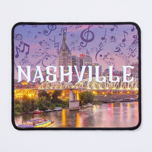 Item preview, Music Everywhere In Nashville Tennessee Original Graphic Artwork designed and sold by BrightrDayMusicArt.
