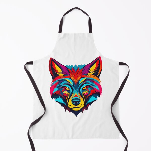 Item preview, Technicolor Wolf Visage 2 designed and sold by Tom-Johnson.