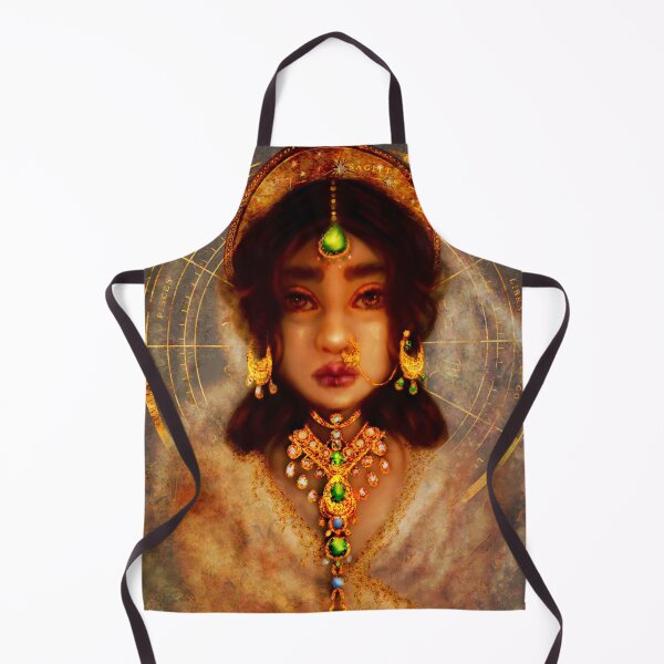 Item preview, Royalcore Art Persephone Goddess Painting designed and sold by Monica Laipple.