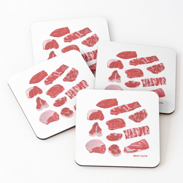 Item preview, Beef Cuts for the Meat Lover painting designed and sold by louweasely.
