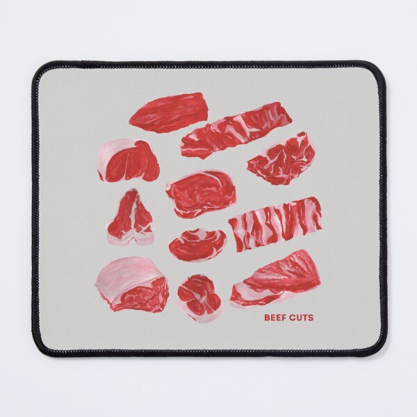 Item preview, Beef Cuts for the Meat Lover painting designed and sold by louweasely.