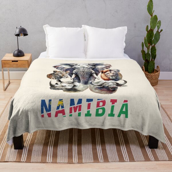 Item preview, Namibia Big 5 Watercolor in Line and Wash for Namibia Fans designed and sold by Scotch Macaskill.