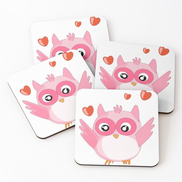 Item preview, Pink little owl designed and sold by tolrawqj23.