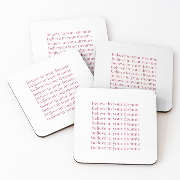 Item preview, Believe in Your Dreams Pastel Aesthetic Pinterest Minimalist Art Design designed and sold by pointense.