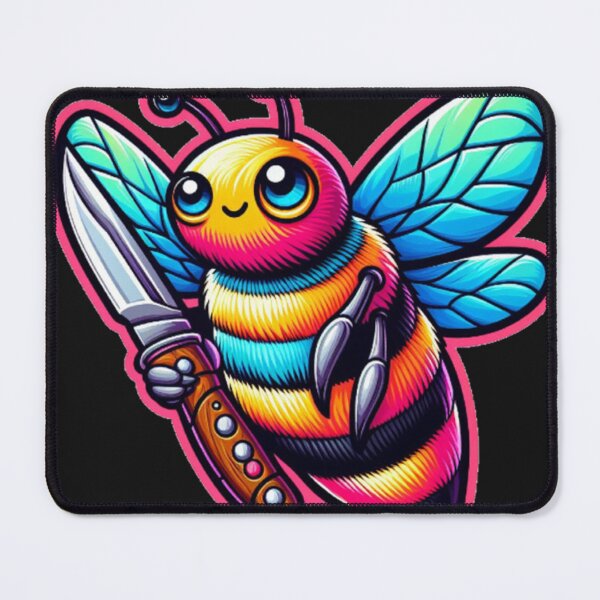Item preview,  Colorful bee designed and sold by MiroArtAbstra.